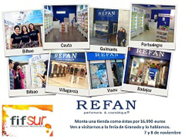 Refan estará presente en la feria de Franquicias de Granada