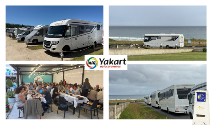 Franquicia Yakart: La Torre de Hércules punto de partida de la IX Ruta de Autocaravanas "Camino de Santiago"