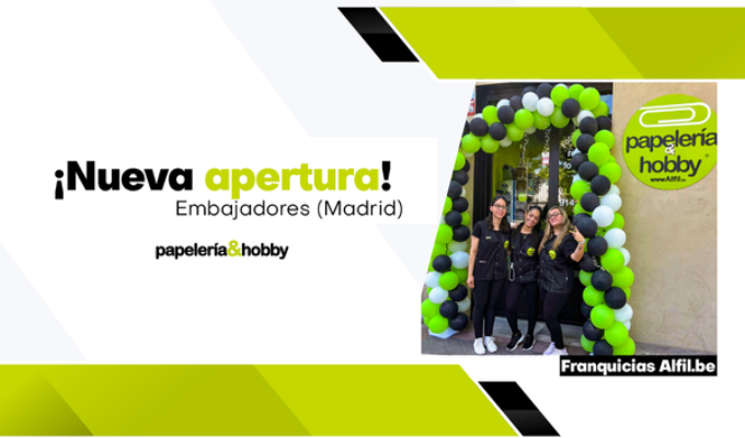 La franquicia Alfil.be abre una nueva tienda en el barrio de Embajadores (Madrid)
