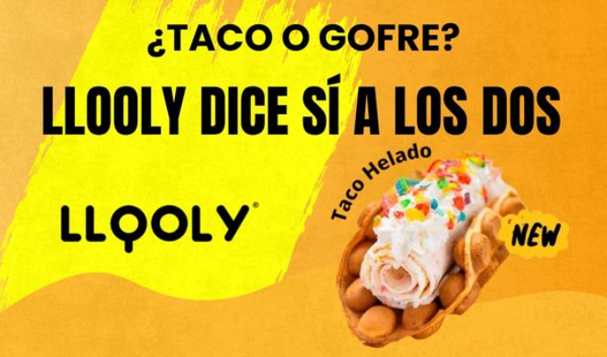 ¿Helado? ¿Gofre? ¡La franquicia Llooly dice sí a todo!