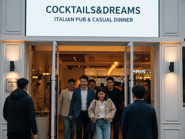 El aperitivo y tardeo está en alza, además de los productos que brindan experiencias de Italia,  franquicia Cocktails and Dreams