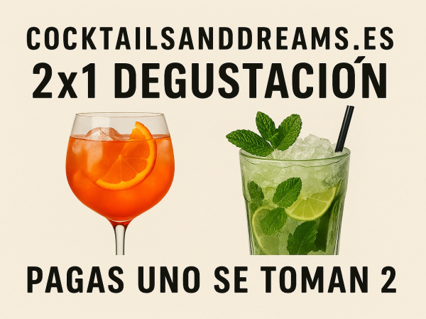 Franquicia Cocktails y mocktails 50 tipos hecho solo pulsando una pantalla en 5 segundos.