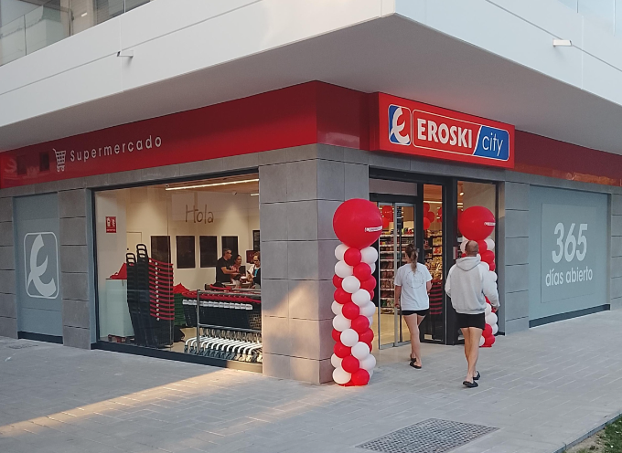 La franquicias Eroski inaugura un nuevo supermercado franquiciado en Marbella Málaga.