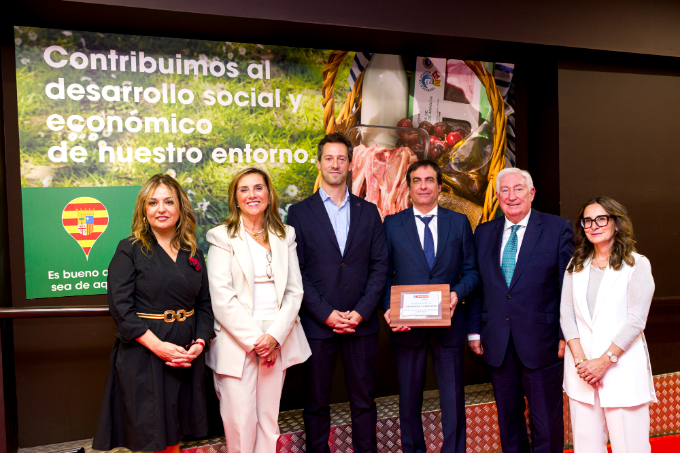 El productor turolense ‘La Calandina’, premio franquicia Eroski a su trayectoria