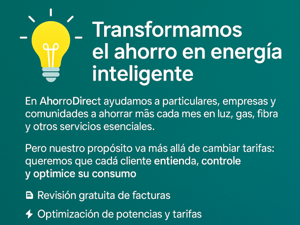 Transformamos el ahorro en energía inteligente, Franquicia Ahorrodirect