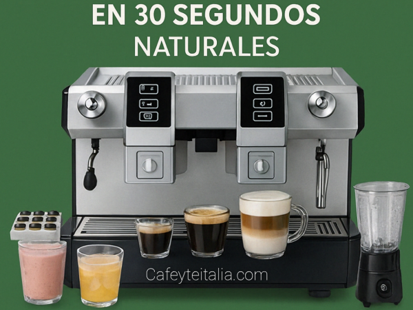 Franquicia Café y Té Italia, 14 bebidas cortas, largas calientes frías, novedad en tu local.