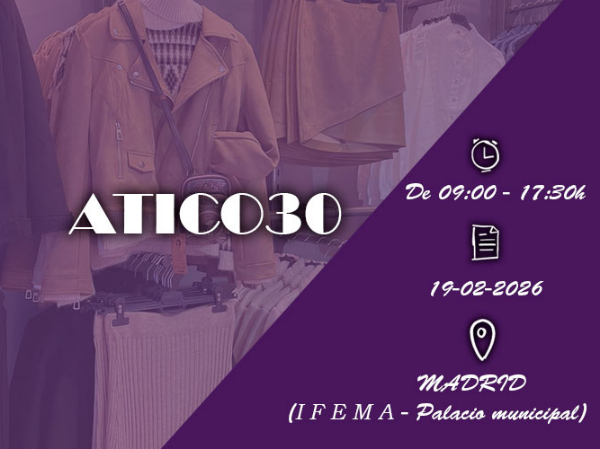 Atico30 presente en IFEMA el 19 de febrero