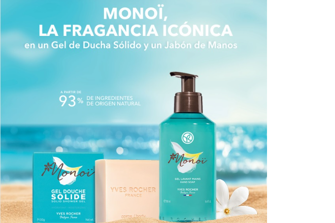Llega el verano y vuelve el Monoï de la franquicia Yves Rocher.