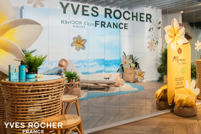 La franquicia YvesRocher reunió a más de 1.200 persona en su primera Pop-Up de marca en Madrid.