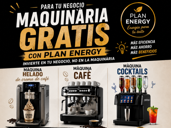 Cafeyteitalia.com te lo pone muy facil, maquinaria que financiada te sale gratis con plan Energy y productos exclusivos a precios de distribuidor.