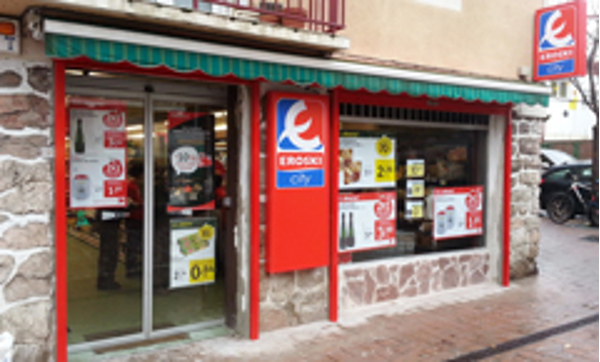 Eroski abre hoy una franquicia de supermercado en San Sebastián
