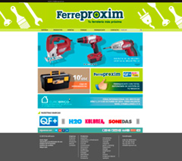 Las franquicias Ferroproxim se lanzan a la venta online a través de su web