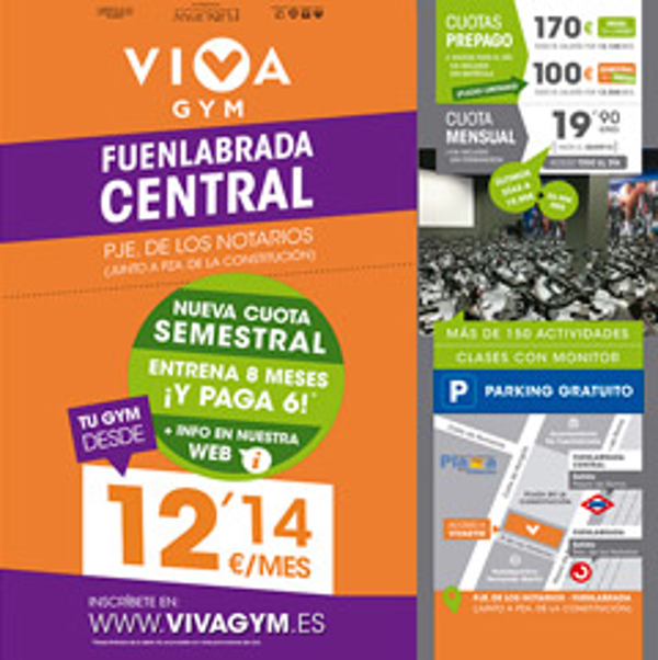 Vivagym firma su segunda campaña con las franquicias Publipan