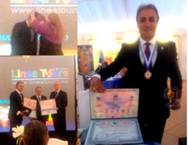 Primer Premio Internacional a la franquicia LÍNEA TOURS en II CUMBRE IBEROAMERICANA