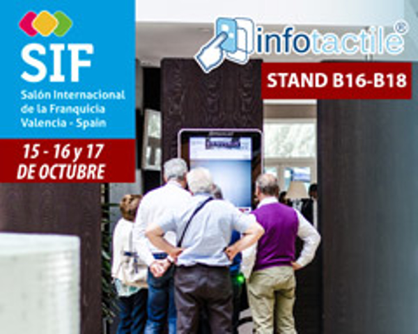 Infotactile participará en la feria de franquicias SIF Valencia