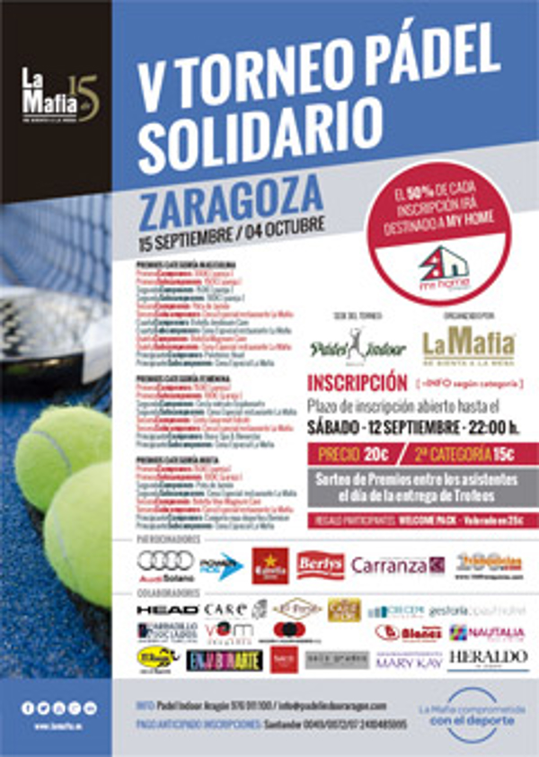 V Torneo solidario de las franquicias La Mafia