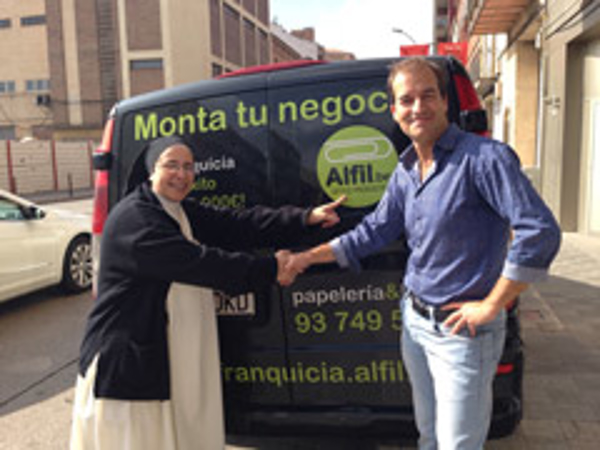 La franquicia Alfil.be es fiel a su compromiso social 