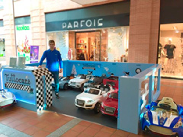 La franquicia Tuttocars abre nuevo stand en el CC. Espacio Torrelodones