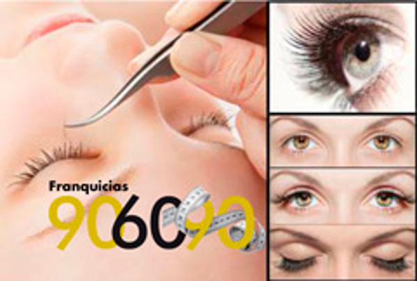 Extensiones de pestañas en la franquicia 906090
