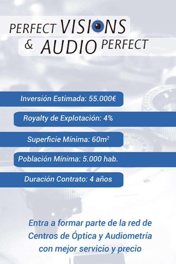 Perfect Visions anuncia su presencia en la feria de franquicias Franquiatlántico