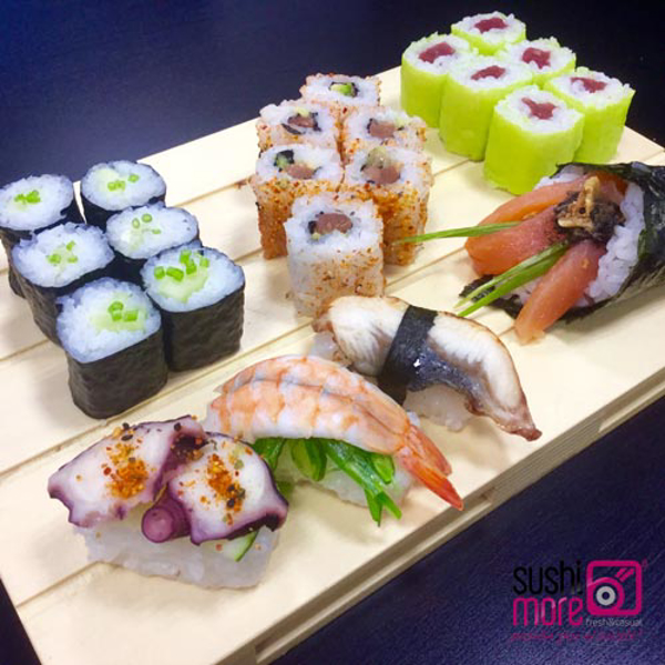 La franquicia Sushimore celebra el Día Internacional del Sushi y conoce las diferentes piezas