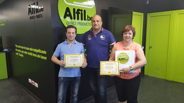 Finaliza la formación de la franquicia Alfil.be Logroño