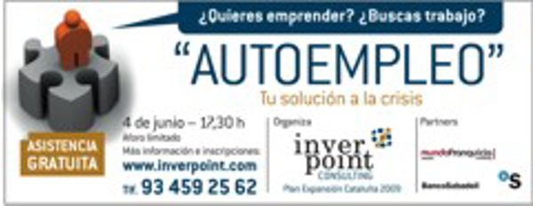 Inverpoint Consulting  organiza  la conferencia “Autoempleo: una alternativa en tiempos de crisis”