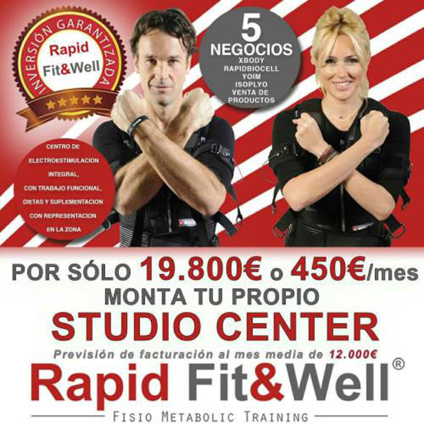 Rapid Fit Well abre este año 10 franquicias: Lisboa, Cascais, Lima, Braga, Madrid, Valencia, Cordoba, Cadiz y Coruña
