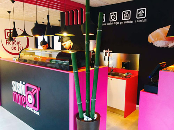 Sushimore inaugura con gran éxito una nueva franquicia en Olot