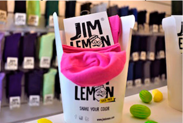 Franquicia JIM LEMON: Un estilo de Calcetín, para cada día de la semana