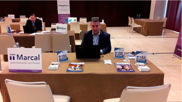 Marcal Administración de Fincas, presente en la feria de franquicias Franquishop Barcelona