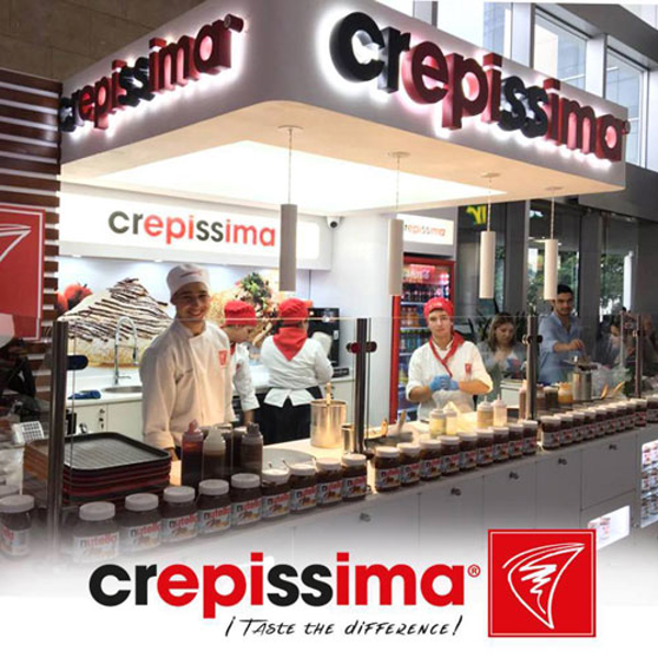 Franquicia Crepissima presente en Costa Rica y próximamente en España, México y Colombia