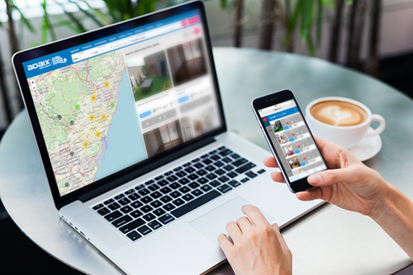 La franquicia Adaix presenta su nuevo portal inmobiliario con un potente motor de búsqueda.
