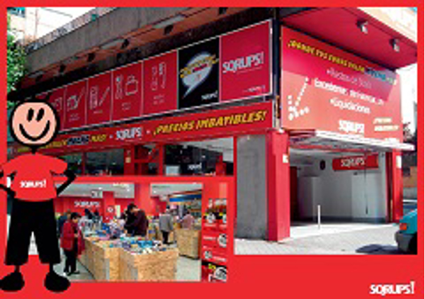 La franquicia de outlets urbanos Sqrups! refuerza su posición en Castellón