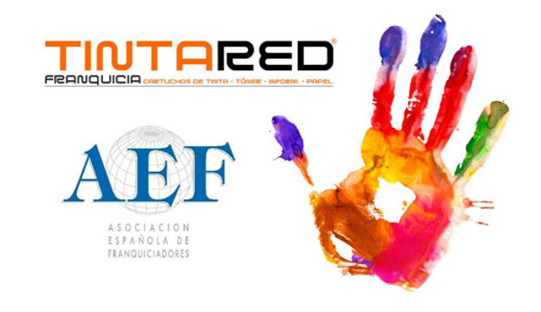 La red de franquicias TintaRed se une a la Asociación Española de Franquiciadores, AEF