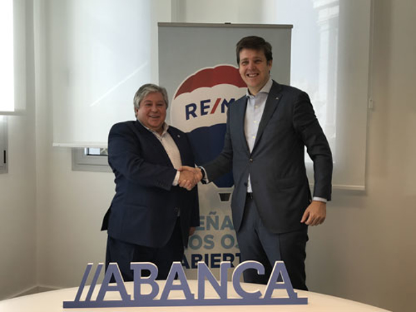 ABANCA financiará la compra de vivienda a los clientes de la franquicia RE/MAX España