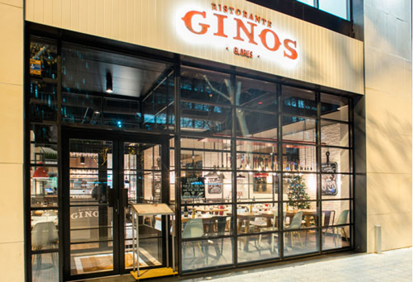 La franquicia Ginos reabre en Glòries con la imagen renovada de la marca