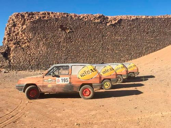 La franquicia Midas se compromete con la biodiversidad del planeta con su participación en el rally Panda Raid
