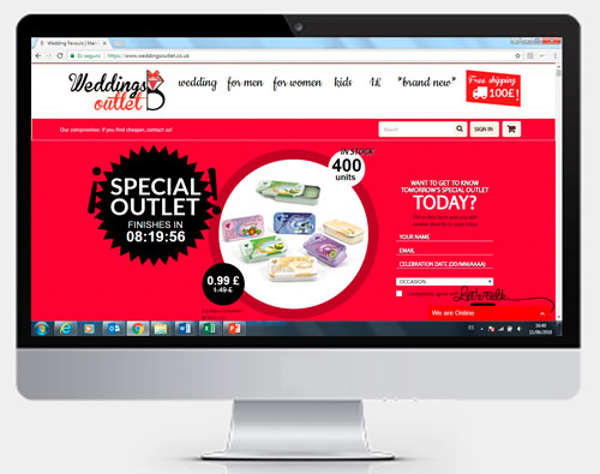 La franquicia Bodas Outlet se internacionaliza y abre sus puertas al mercado europeo