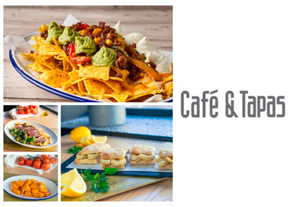 Café&tapas ofrece en sus franquicias una gran variedad de entrantes para compartir 