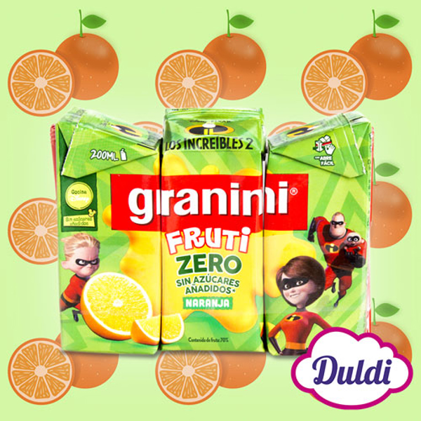 Granini Zero: Disfruta del mejor zumo sin azúcares añadidos en las franquicias Duldi
