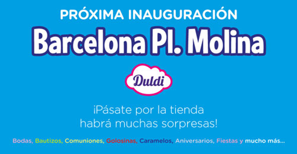Inauguramos la franquicia Duldi Barcelona Plaça Molina