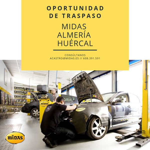 Oportunidad de traspaso: Franquicia Midas Almería Huércal
