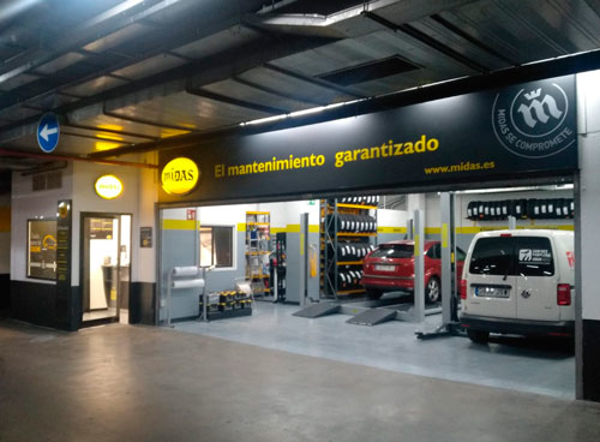 Midas abre un nuevo establecimiento para coches en Madrid alcanzando los 162 establecimientos en España