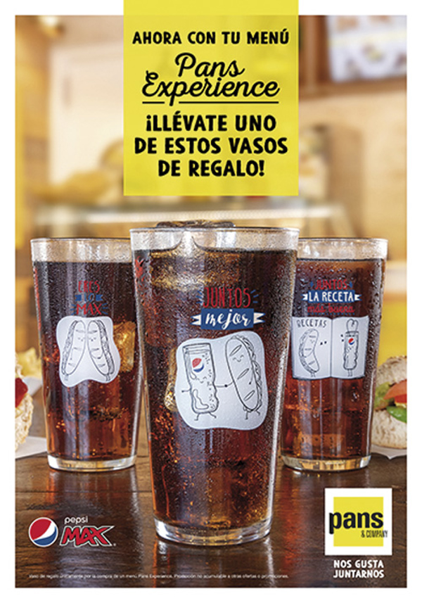 La pareja de moda de este verano está formada por las franquicias Pans & Company y Pepsi Max