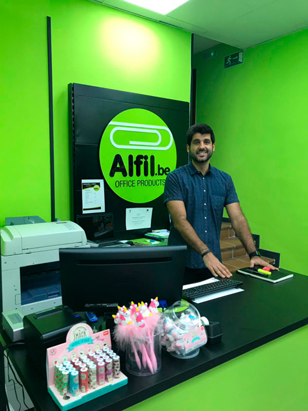 ¡¡Inauguración de la franquicia de papelería y hobby Alfil.be Madrid Río!!