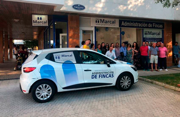 Grupo de la franquicia Marcal presente en Frankinorte Bilbao 2019