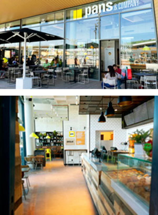 En el recién inaugurado Centro Comercial Lagoh franquicia Pans & Company inaugura un nuevo restaurante en Sevilla