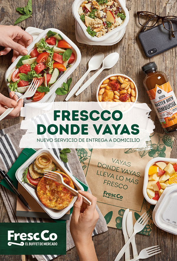Nuevo servicio delivery presentado por la franquicia Fresc co