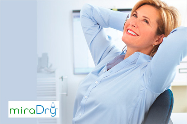 MiraDry, la exclusiva técnica para acabar con la sudoración axilar en franquicia ofrecida por nuestra franquicia 